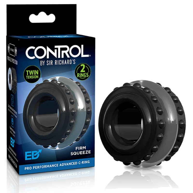 Sir Richard's Control Pro Performance Advanced C-Ring - Black/Clear